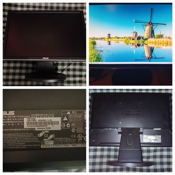Monitor LCD Asus VW195D 19"