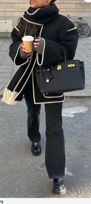 Палтенце - сако с шал