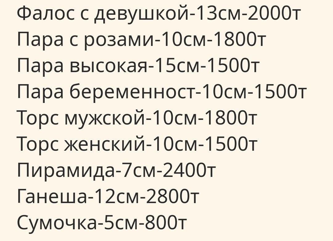 Свечи восковые фигурные программные