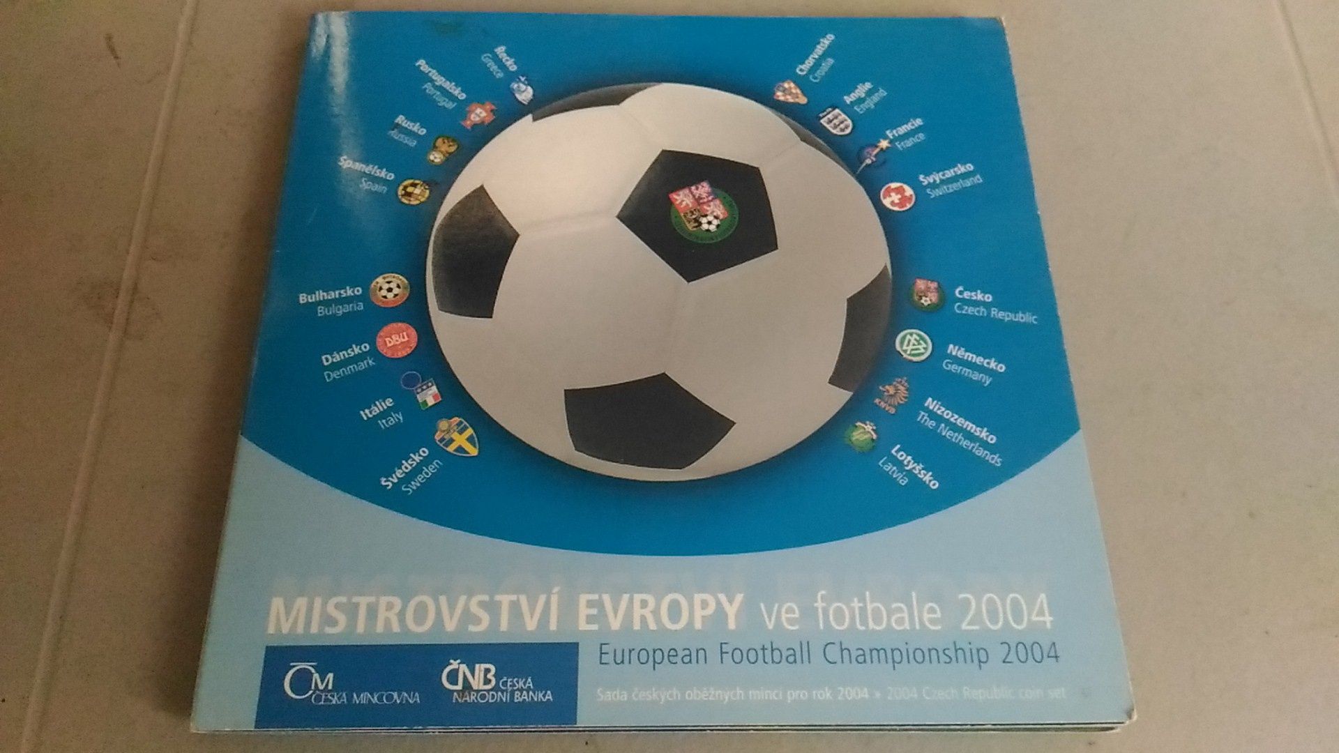 Monede set, campionatul mondial de fotbal 2004