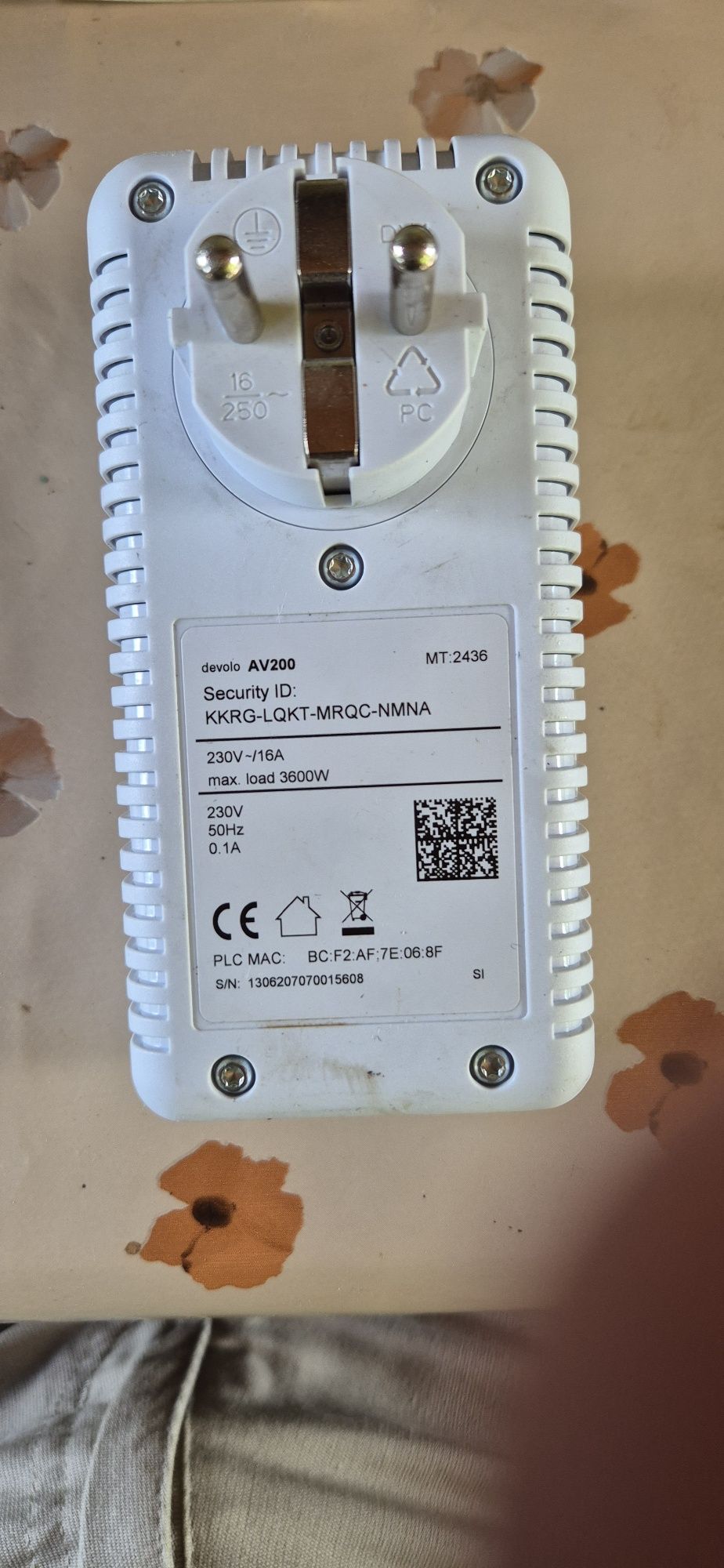 Devolo Av200 extinctor rețea