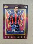 Христо Стоичков Номерирана /25 карта Topps Legends