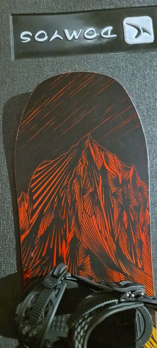 Placa Snowboard Jones El Hefe Mountain Twin 157 + legaturi Ride Carbon