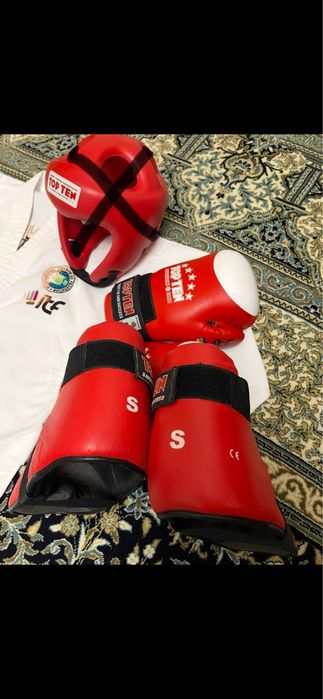 TOP TEN экипировка, перчатки, футы, кимоно для таэквондо ITF.