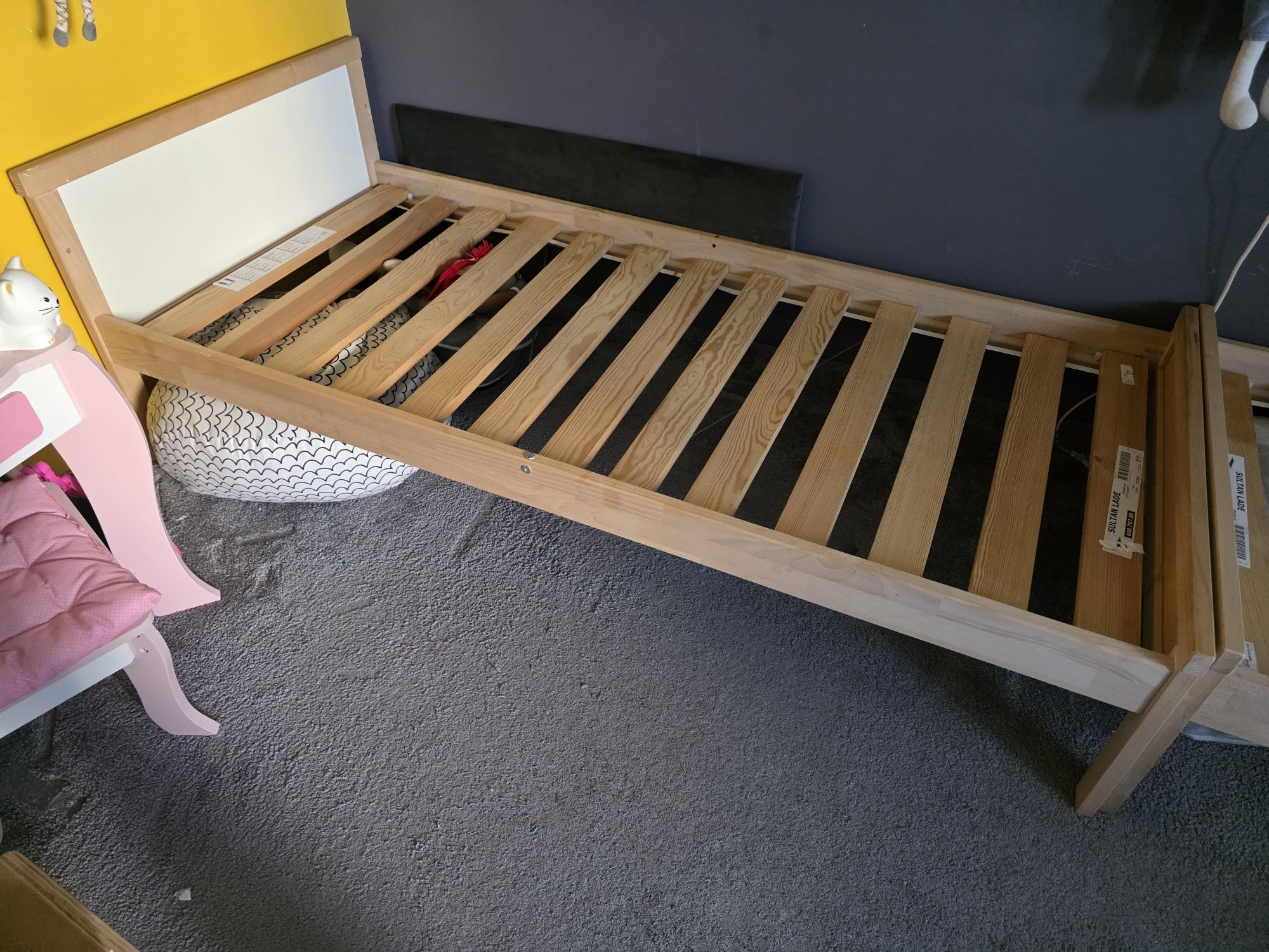 Детско легло IKEA Sniglar, с подматрачна рамка Sultan Lade