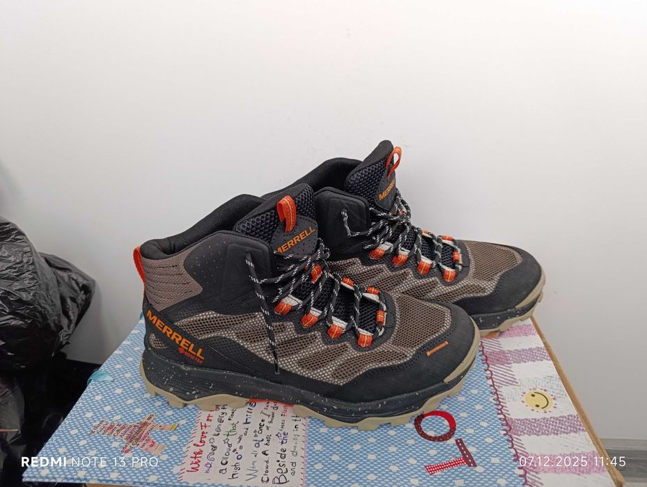 Merrell Speed Strike Mid Gore-Tex''оригинални мъжки туристически обувк