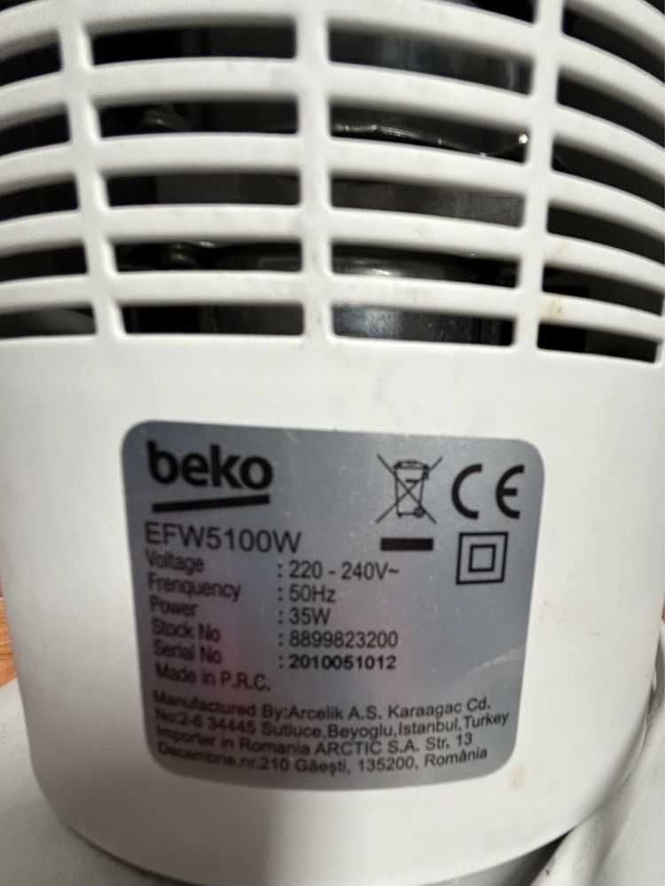 Ventilator turn Beko