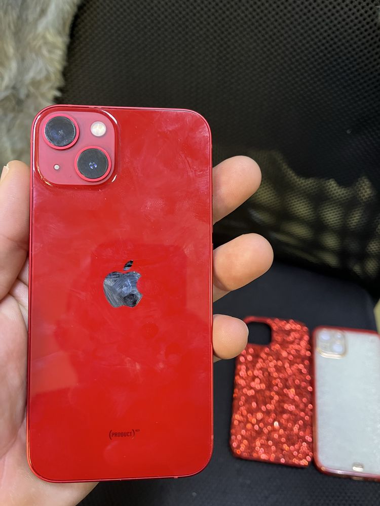 Много запазен iphone 13 product red 256 gb