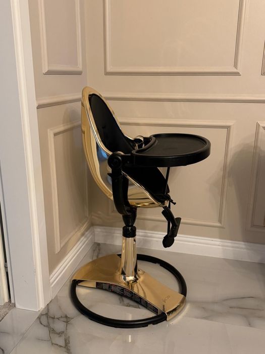 Scaun masa Boom fresco gold bebelusi.