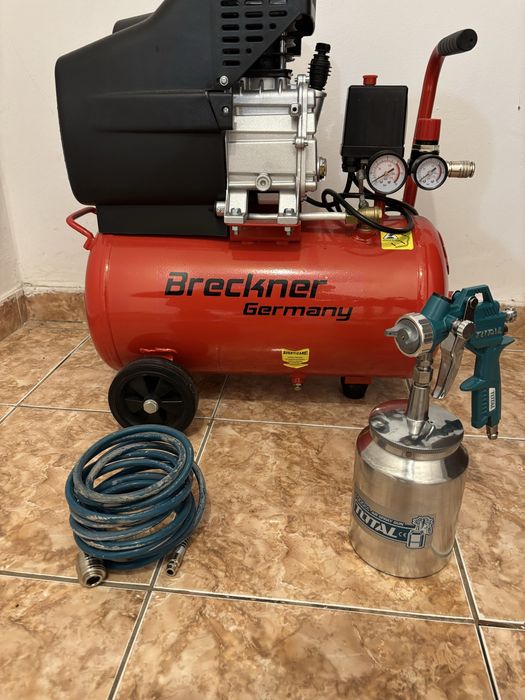 Compresor de 24 Litri cu pistol si Furtun