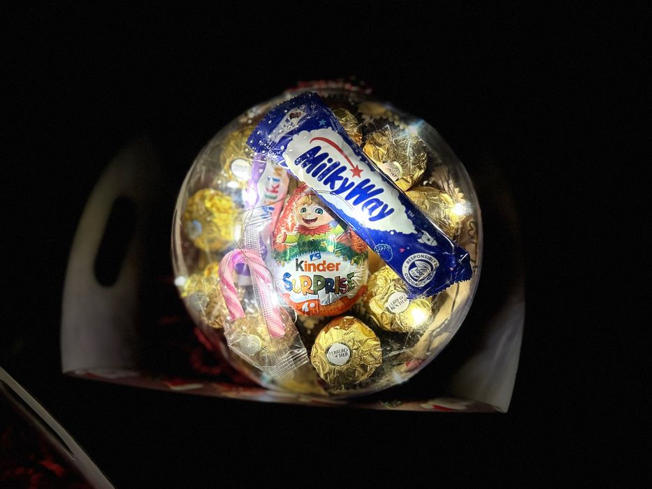 Коледа е още по-вълшебна, когато е поднесена в такава сладка топка!