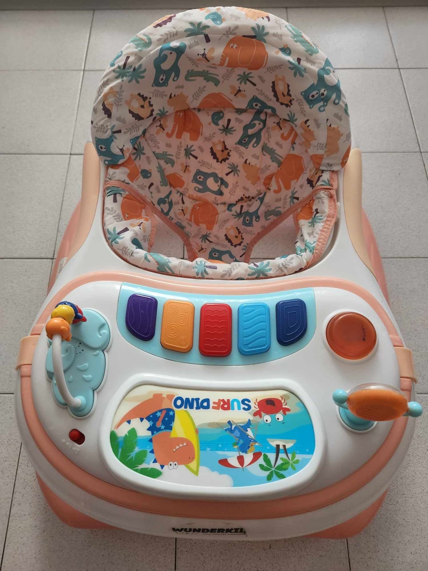 Проходилка Wunderkid 2 в 1 за момиче