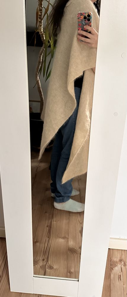 Poncho lung si elegant