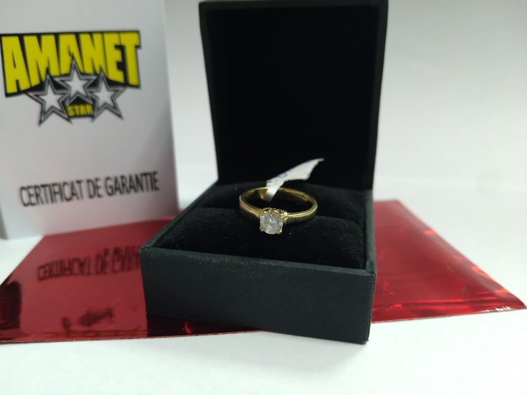 Inel aur 14k (M3) staramanet