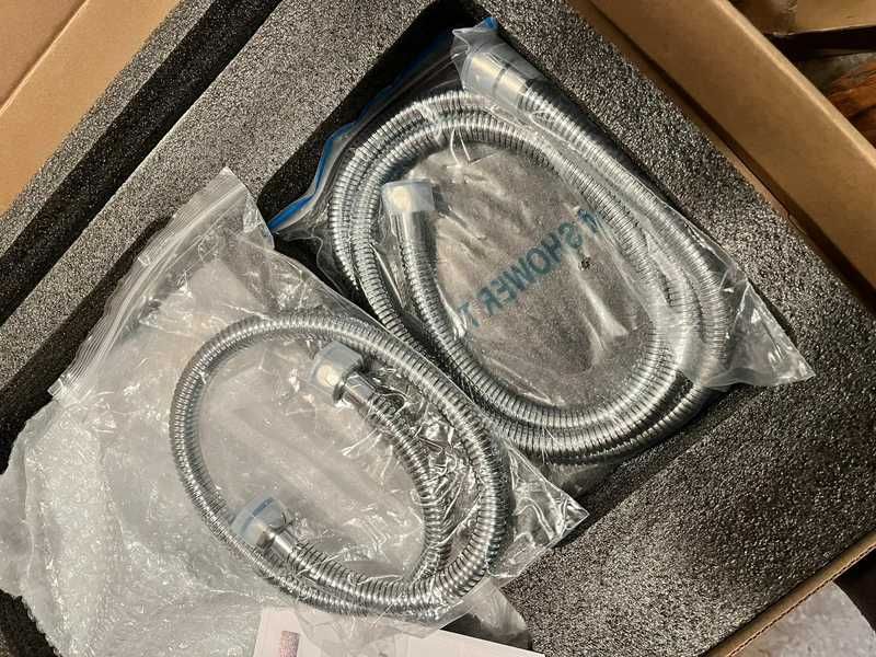 Set duș - pară mobilă și pară fixă