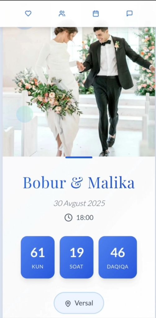 Taklifnoma, Saytli web taklifnoma, online taklifnoma