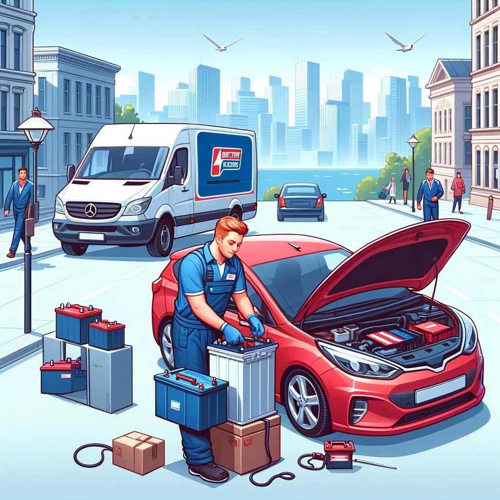 Доставка и монтаж на акумулатори на Ваш адрес. Заверка на гаранция