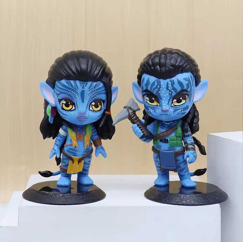 Set 2 Figurine Avatar Jake & Neytiri, 11cm