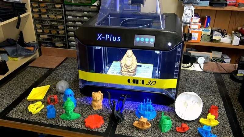 Qidi Tech X-Plus - голям 3D принтер