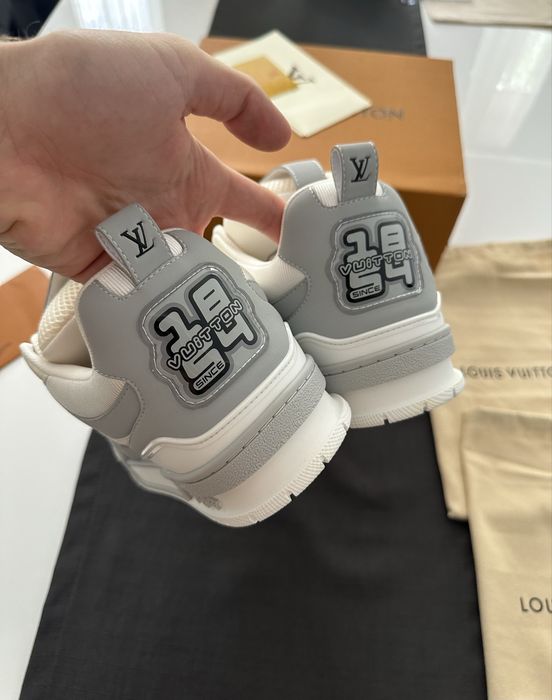 Pantofi LV Skate Gri-Marimea 43-factura