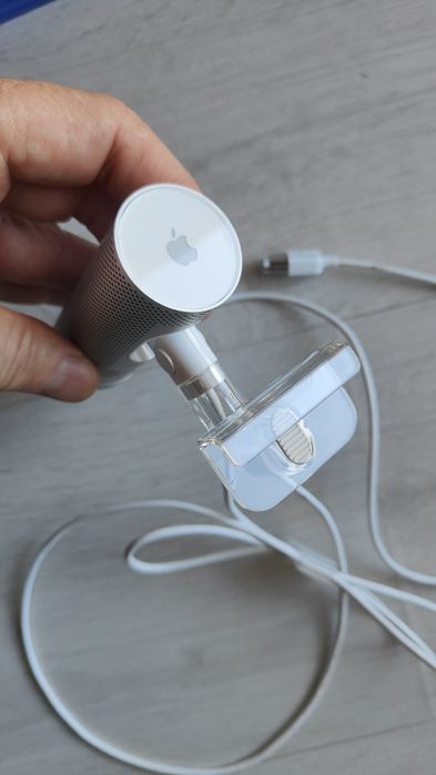 Camera Apple iSight A1023 Silver Firewire Webcam Camera cu Stand