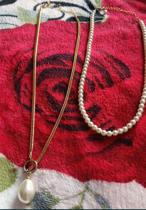 Colier perle naturale