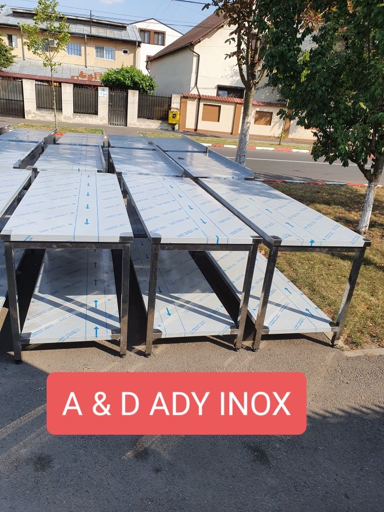 Dulap si masa din inox