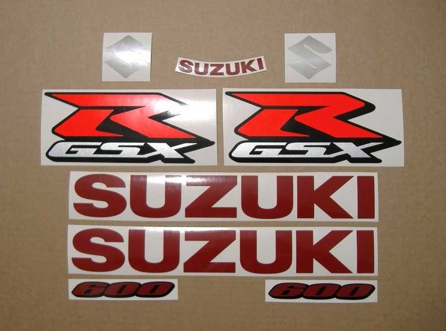 Стикери Сузуки 600 GSXR 2012г.-2016г. Suzuki лепенки l2 l3 l4 l5 л2 л3