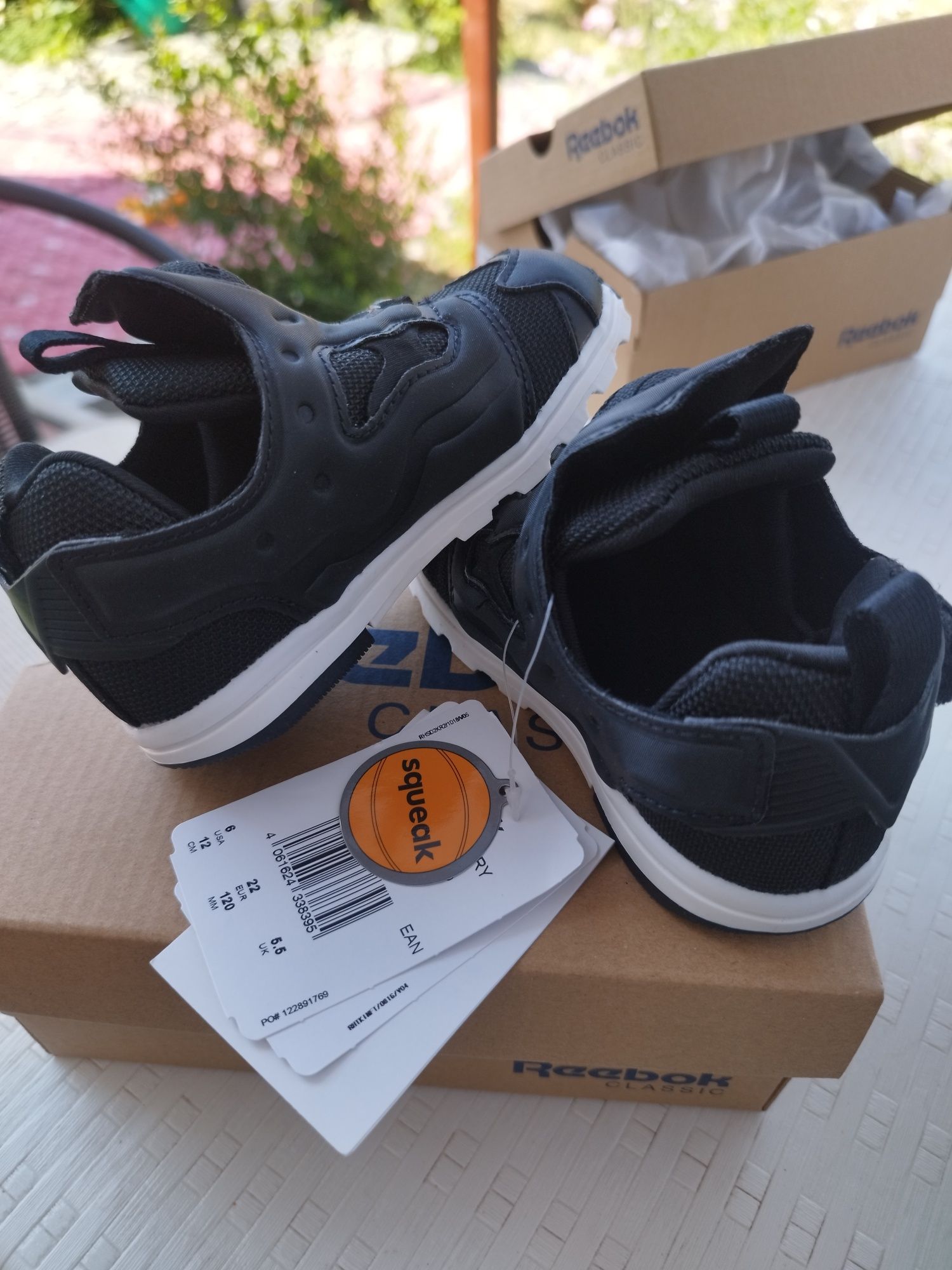 Нови детски Reebok  Versa Pump Fury 22 и 23. 5 EU