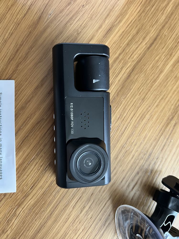 Видеорегистратор за кола HD с 2 камери, звук, нов, +32GB карта