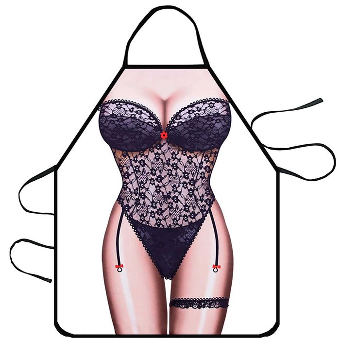Sort de bucatarie gatit model Sexy cadou inedit mame, sotii, prietene