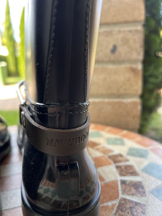 Vând cizme de cauciuc dama Navyboot marimea 40