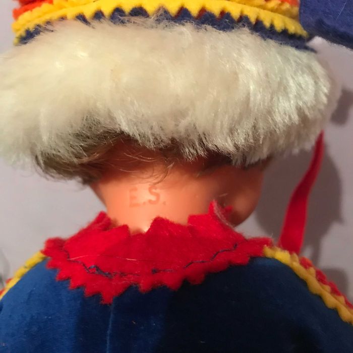 Редкая кукла старинная