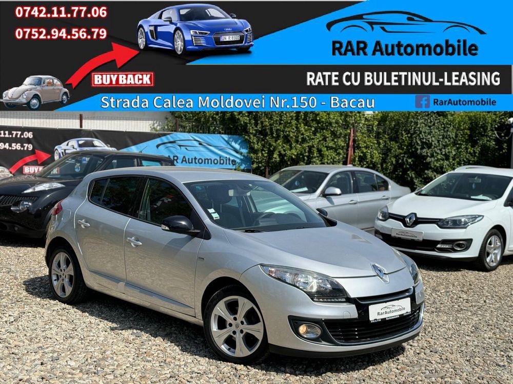 Renault Megane 1.6dCi Bose 08.2012 Rate Garantie Buy-Back