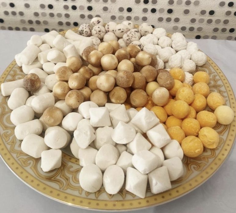 Иримшик,Курт,Жент,Сары май,Балкаймак, Майкурт,Тары Кызыл Иримшик  Қурт