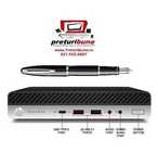 HP EliteDesk 600 G4 hexa core Mini PC i5-8500T 8-32GB 128-1TBGB w11pro