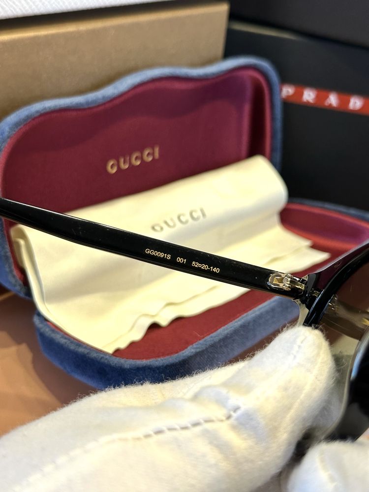 Дамски слънчеви очила Gucci GG0091S 001