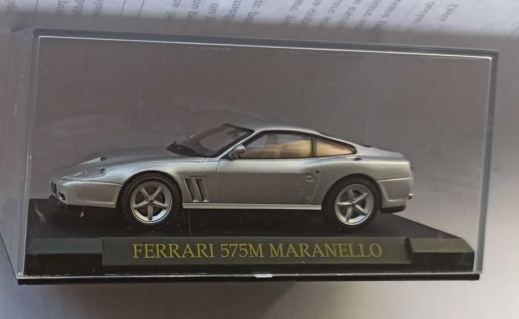 Macheta Ferrari 575 M Maranello (Type F133) 2002 silver - Altaya 1/43