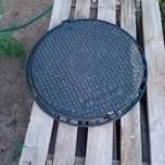 capac fonta nou rotund trafic 12.5t canalizare fantana fosa d 66.7 cm