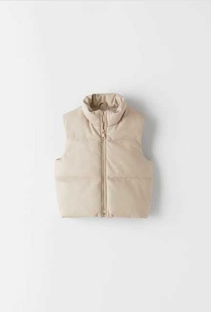 Кожен елек/грейка Zara, размер 11-12 г. (152 см) става и за XS