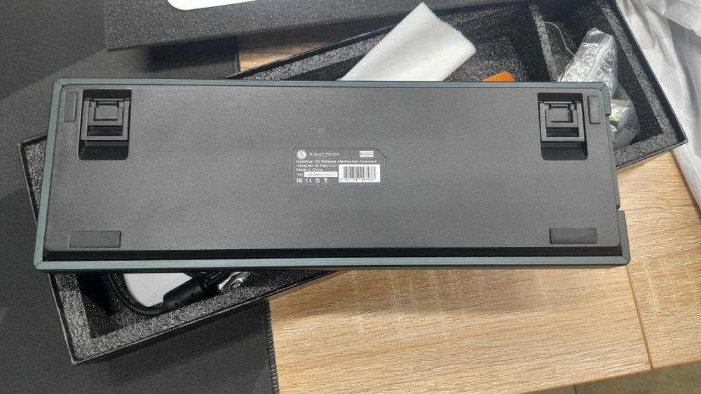 Keychron k6. Yengide turibti