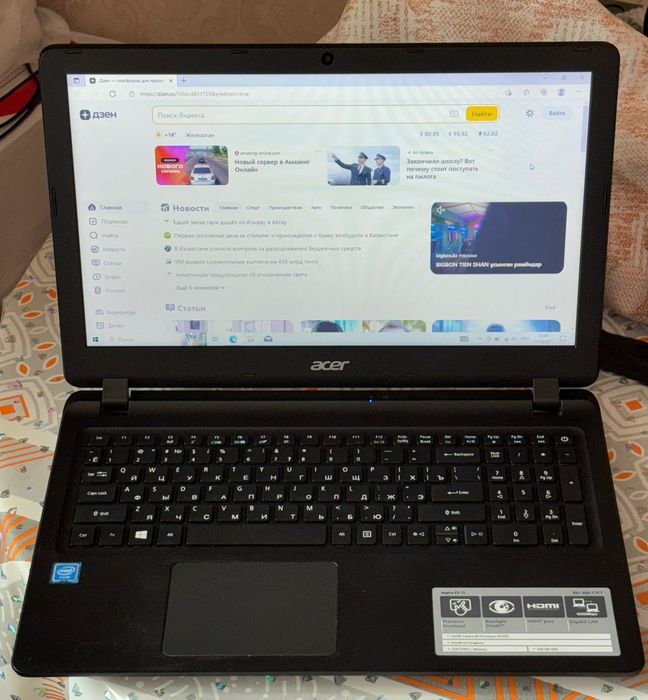 Acer Aspire ES15 (15.6”) — отличное сост., Windows 10