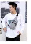 Мъжка спортно-елегантна раница с една коригираща презрамка BAG110