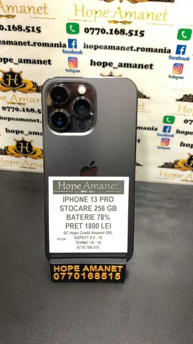 Hope Amanet P3 Iphone 13 Pro 256 GB