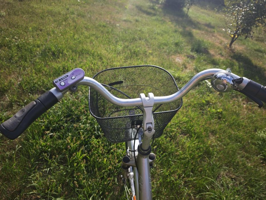 Vând bicicleta electrica de oraș, motor Panasonic