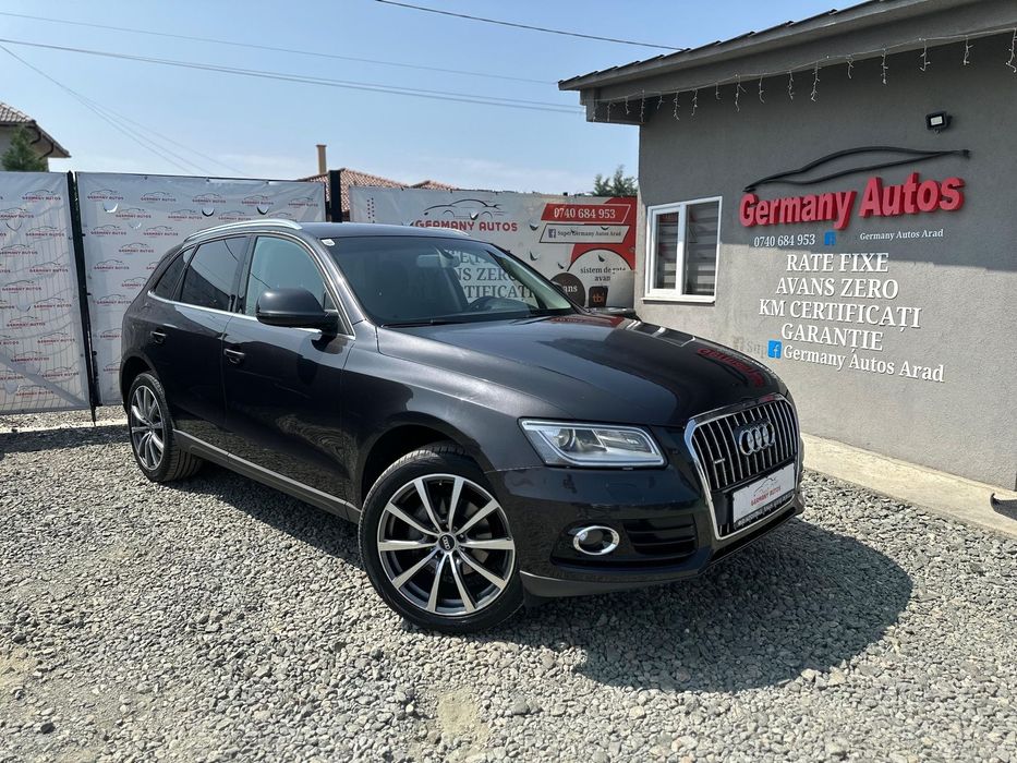 Audi Q5 RATE/GARANTIE2.0diesel 177cp 2014 AUTOMAT xenon navi pilot km reali