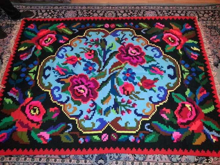 Covor (turcesc) din lana/ kelim/ kilim/ chilim