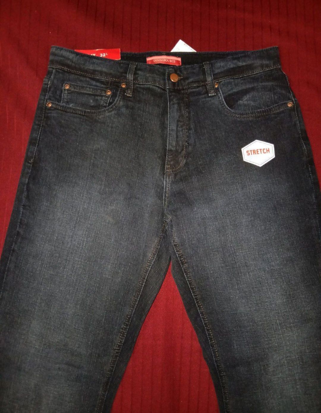 Из США, бренда джинсы Denim Source Stretch