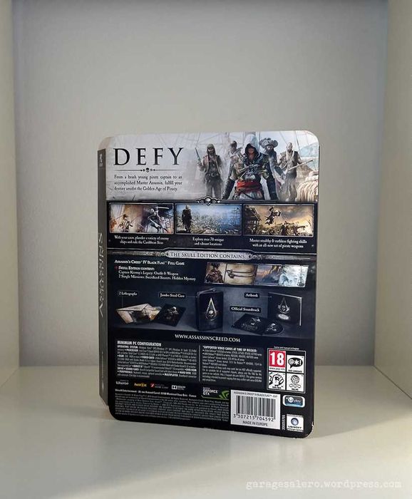 Assassins Creed IV - Black Flag Skull edition - NOU collector