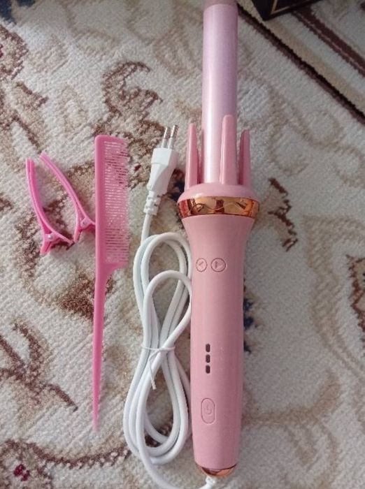 Плойка автомотическая розовая Б/у